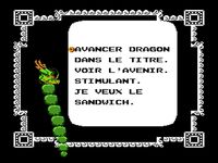 une photo d'Ã©cran de Dragon Ball - Le secret du dragon sur Nintendo Nes